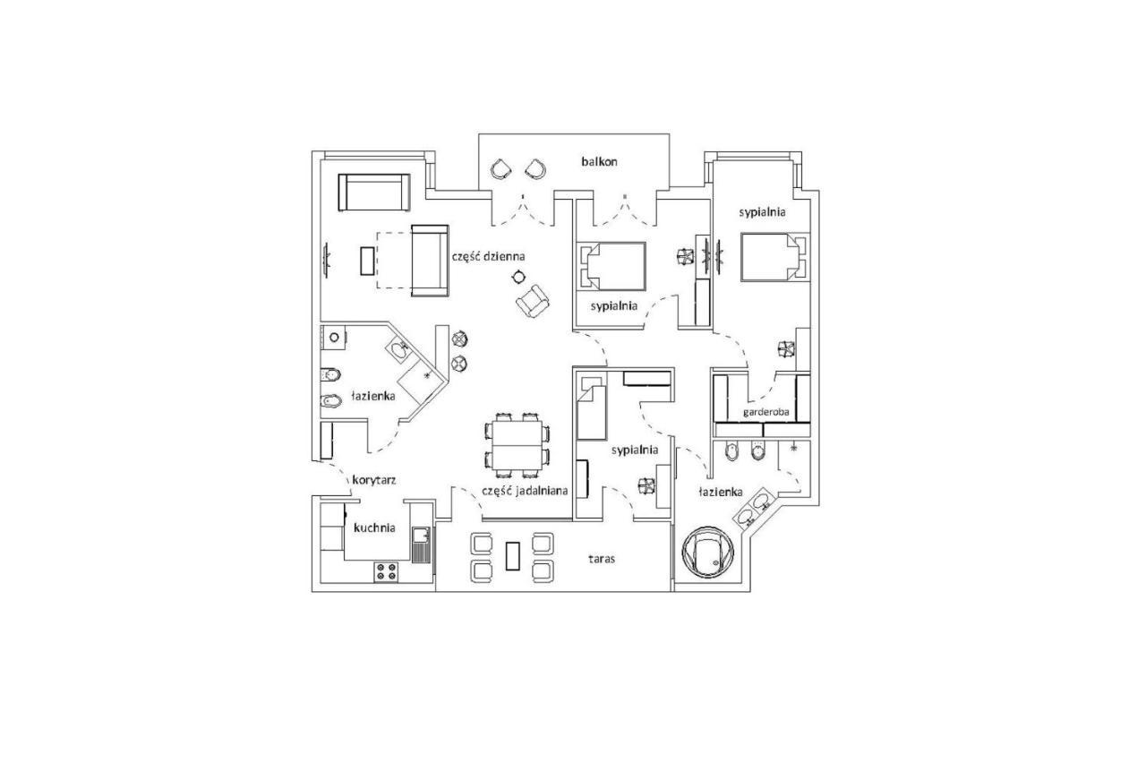 Prestige Apartment With Sauna By Grand Apartments Sopot Eksteriør billede